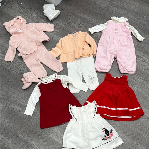 GAP Other - GAP Kids Matching Sets - Pink, Peach, Red, White